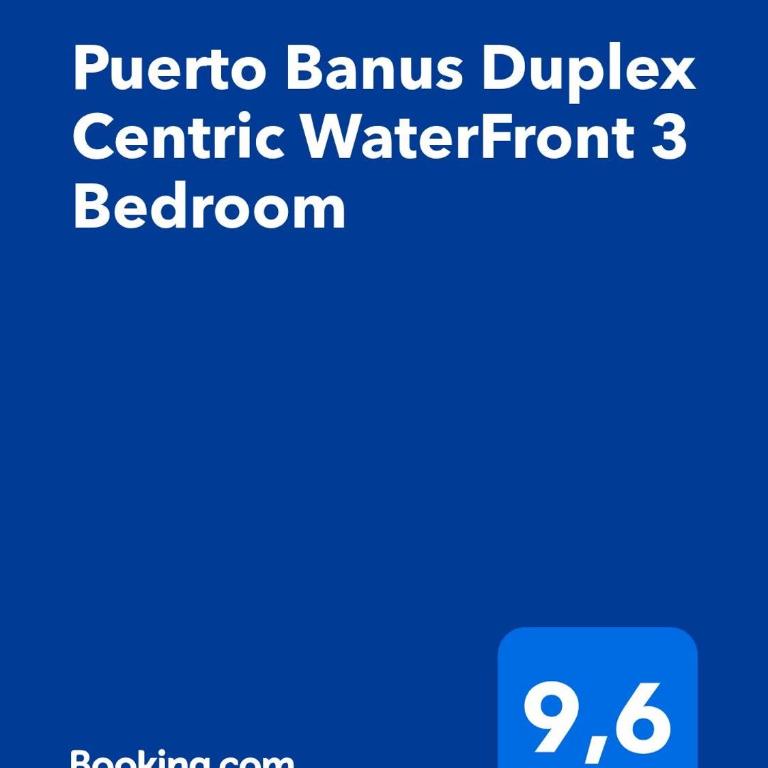 Puerto Banus Duplex Centric WaterFront 3 Bedroom - Three-Bedroom Apartment - 7