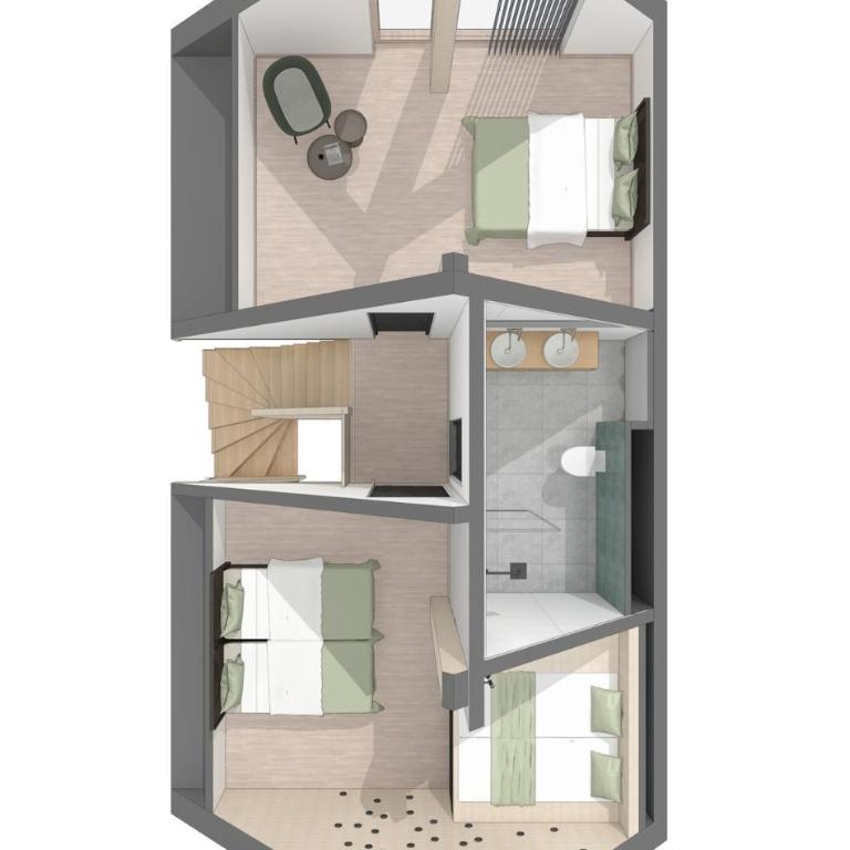 Haus am FELS, Alpenaster - Apartment mit 2 Schlafzimmern - 25