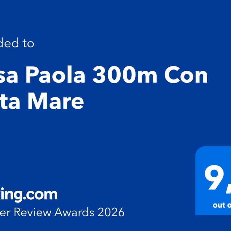 Casa Paola 300m Con Vista Mare - Casa con 2 Camere da Letto - 1