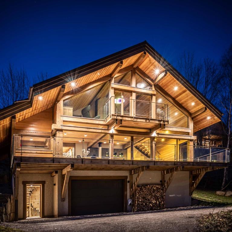 Fleur des Vosges Chalet, panorama of La Bresse - Superior Chalet - 8