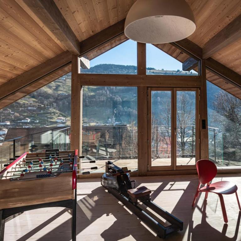 Fleur des Vosges Chalet, panorama of La Bresse - Superior Chalet - 1
