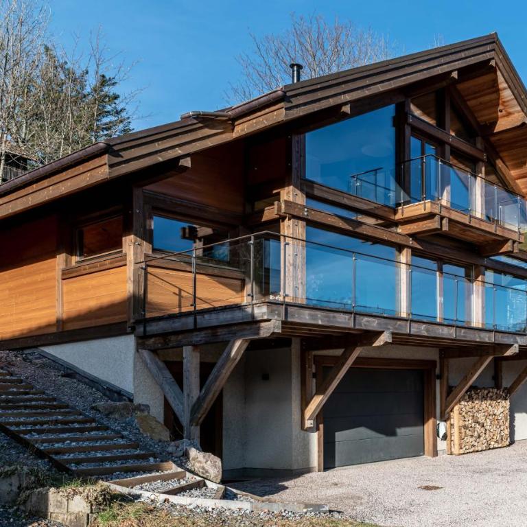 Fleur des Vosges Chalet, panorama of La Bresse - Superior Chalet - 64