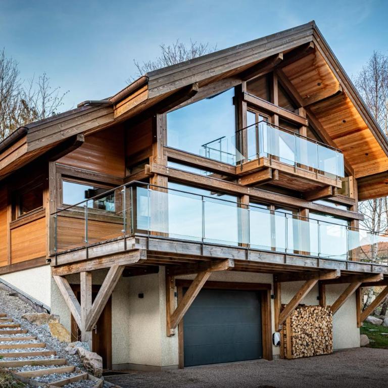 Fleur des Vosges Chalet, panorama of La Bresse - Superior Chalet - 63