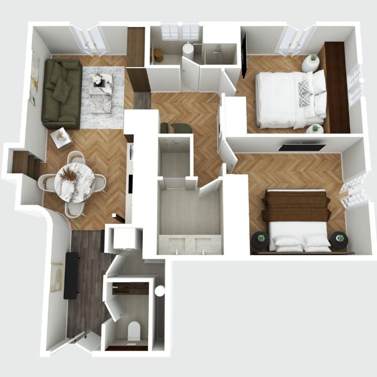 Harmony Collection II 2BR Suite 6P Bourse Grevin - Apartment - 22