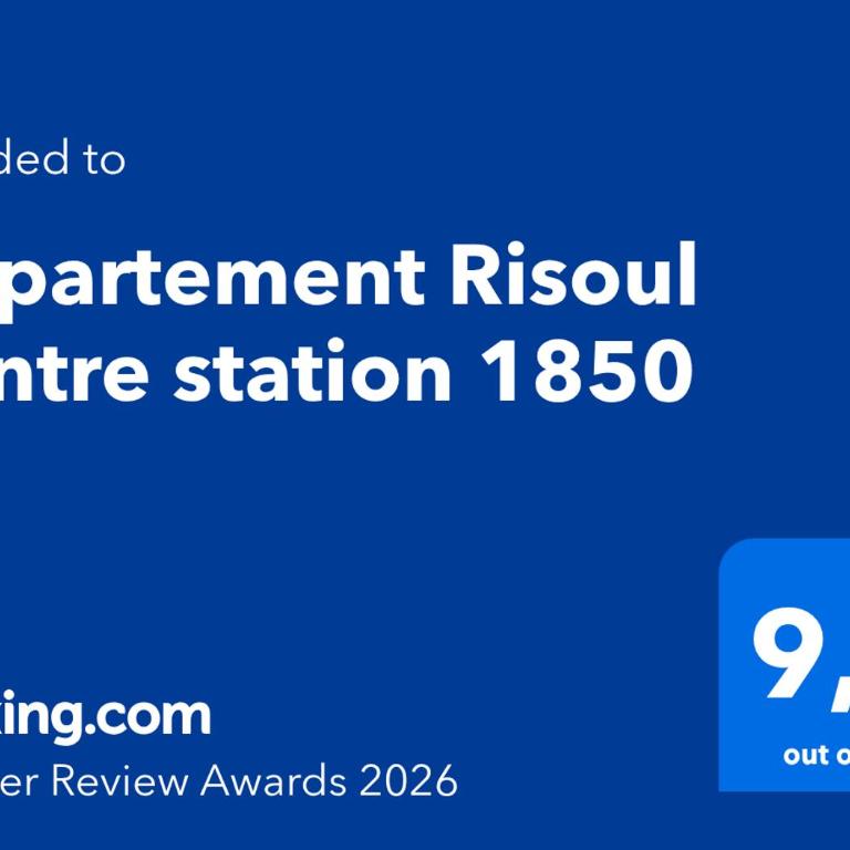 Appartement Risoul Centre station 1850 - Studio avec Balcon - 12