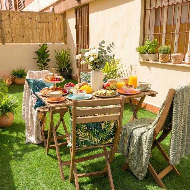 Exclusivo oasis con terraza jardín en la Malagueta, playa y supermercados, centro histórico a un paso - Apartamento de 2 dormitorios - 2