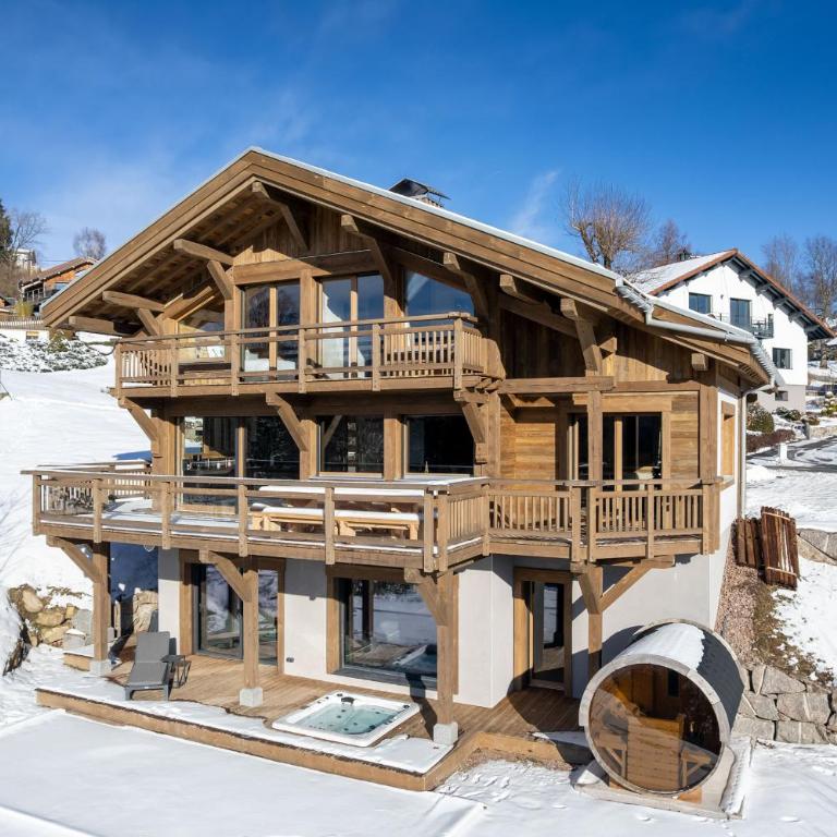 Sorelle Chalet, spa, indoor pool, lake view - Chalet - 18