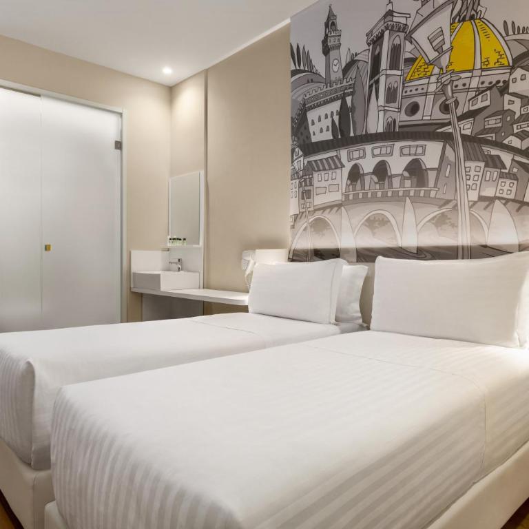 Wyndham Garden Florence - Camera Standard con 2 Letti Singoli - Non Fumatori - 1