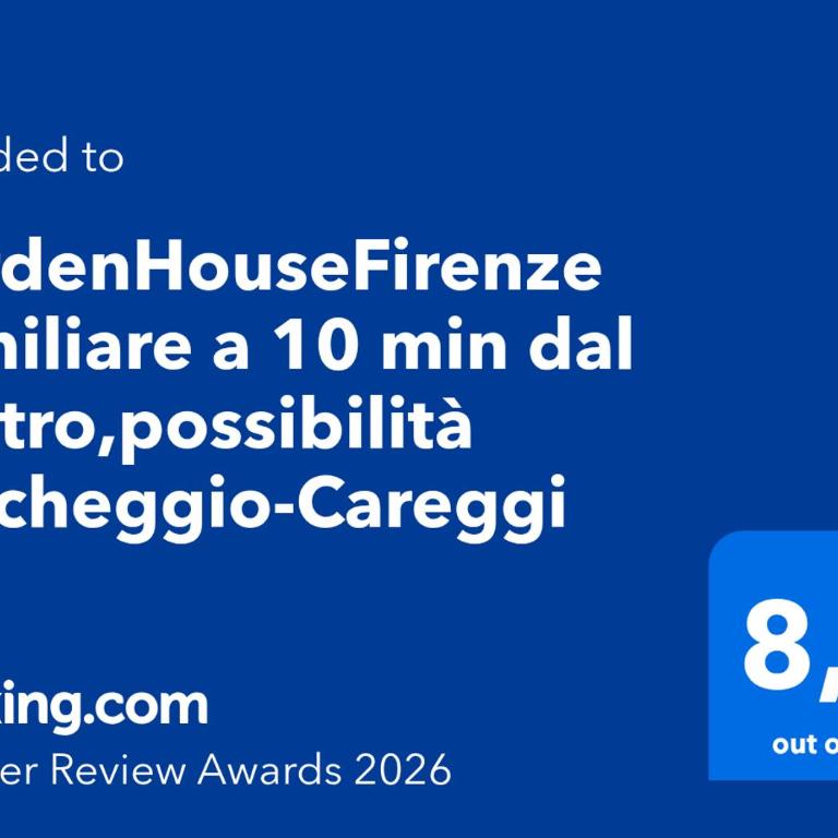 GardenHouseFirenze Familiare a 10 min dal centro,possibilità parcheggio-Careggi - Appartamento - Piano Terra - 31