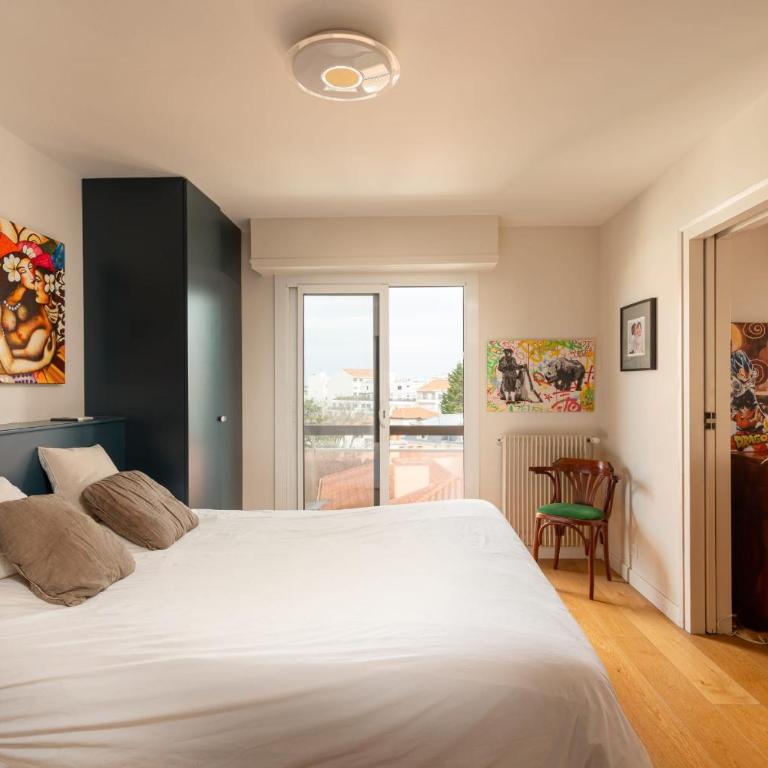 COASTAL ESCAPE KEYWEEK Apt in central Biarritz with balcony and parking - Appartamento - 9