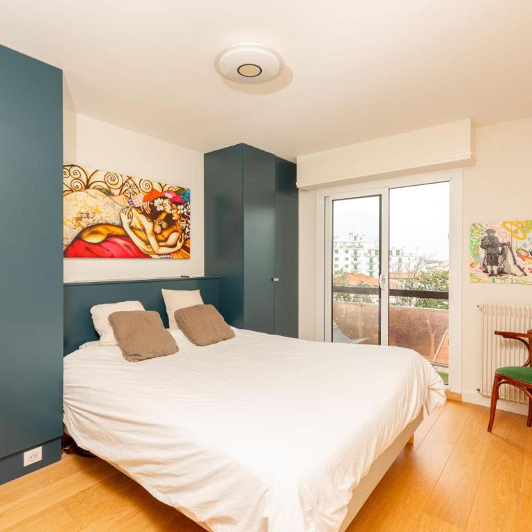 COASTAL ESCAPE KEYWEEK Apt in central Biarritz with balcony and parking - Appartamento - 8