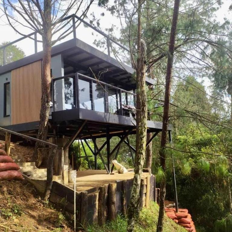 Lake Cabin Near MetroCable ARVI - Habitación Doble - 1 o 2 camas - 9