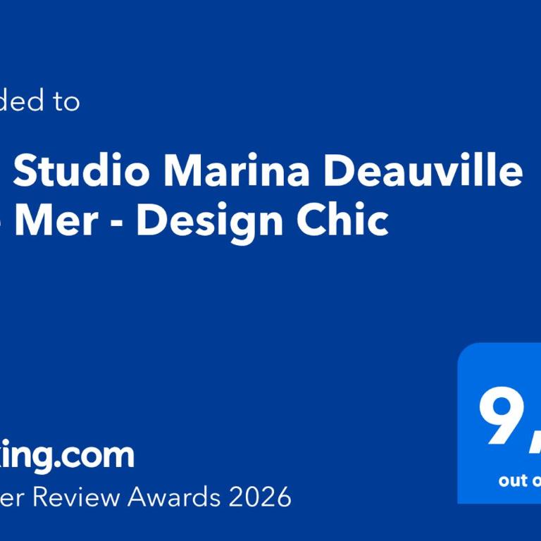 Zen Studio Marina Deauville Vue Mer - Design Chic - Apartamento de 1 dormitorio - 2