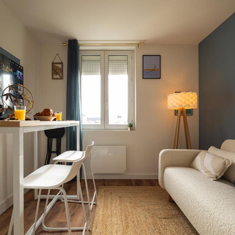 301 Chanzy - T1 Bord de Mer - Lumineux & Cosy - 3P - Appartement 1 Chambre - 16