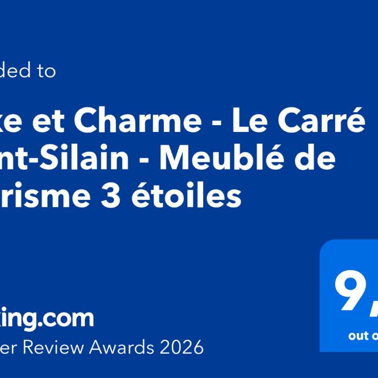 Luxe et Charme - Le Carré Saint-Silain - Meublé de tourisme 3 étoiles - Appartamento con 1 Camera da Letto - 23