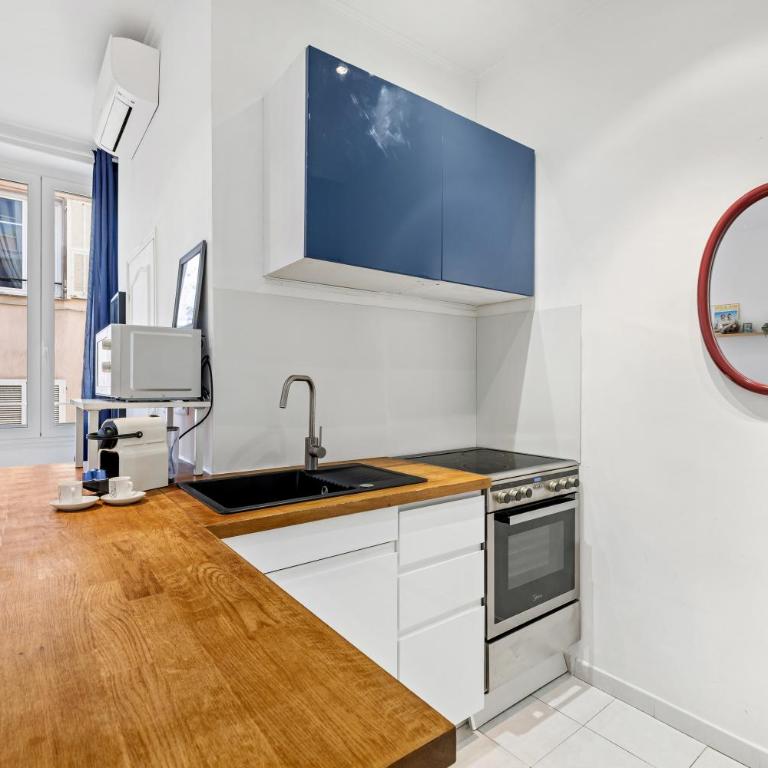 Nice Renting - GRIMALDI - Golden Square Best Location Fully Equiped - Appartement 1 Chambre - 4
