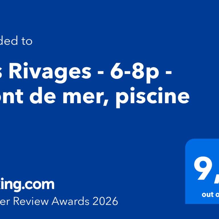 Les Rivages - 6p - Front de mer, piscine - Appartement 2 Chambres - 36