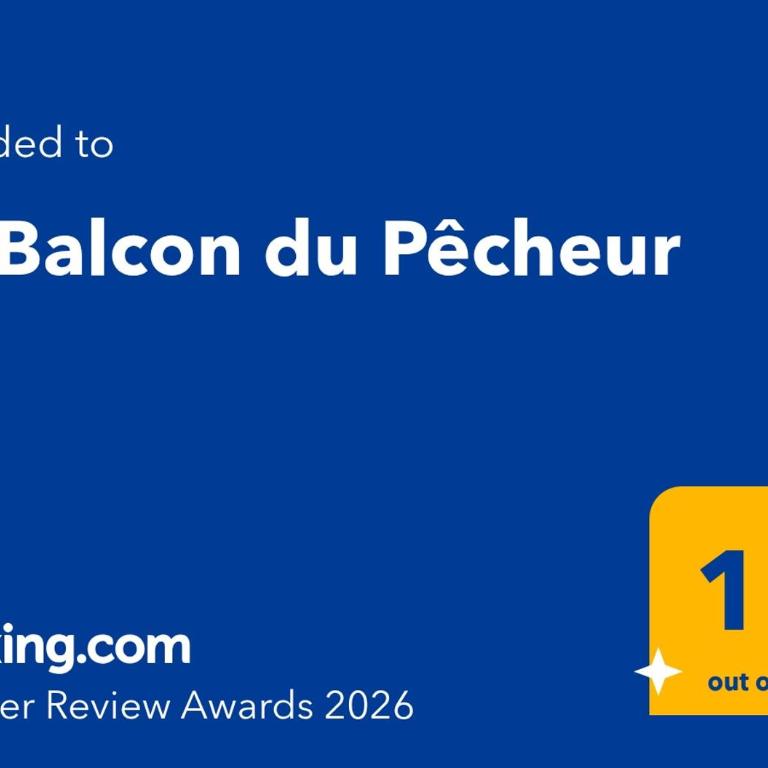 Le Balcon du Pêcheur - Appartement 2 Chambres avec Balcon et Vue sur la Mer - 7