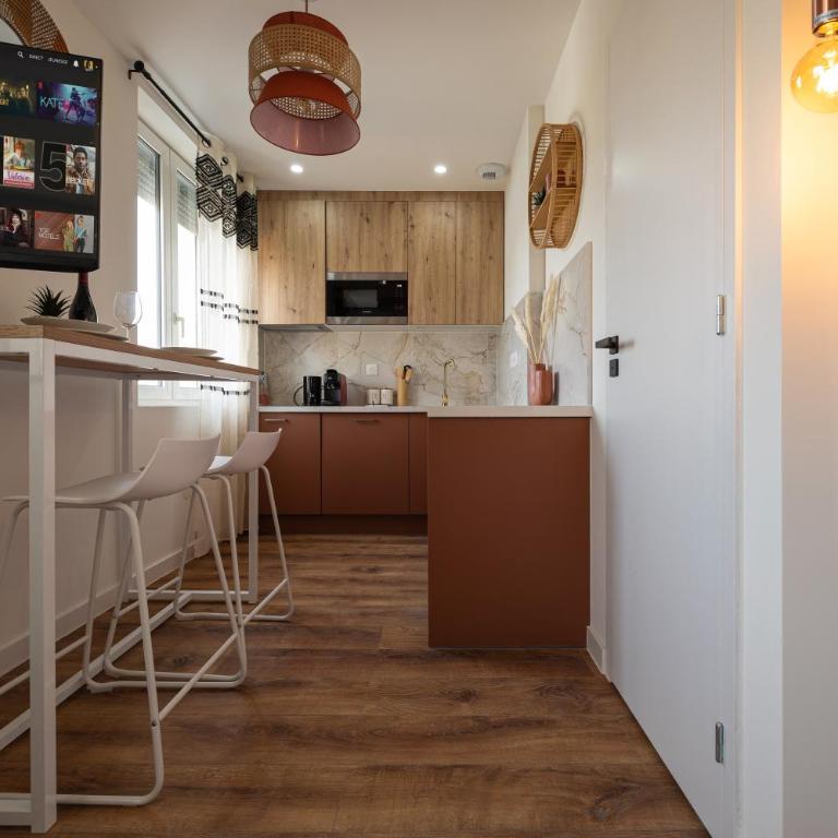 305 Chanzy - Ethnique Chic - Studio Premium - Wifi - Apartment mit 1 Schlafzimmer - 5