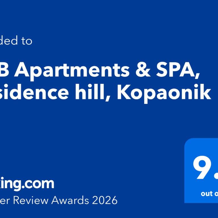VAB Apartments & SPA, Residence hill, Kopaonik - One-Bedroom Apartment - 4