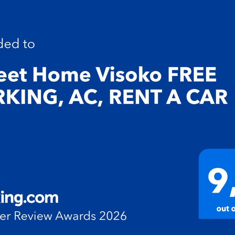 Sweet Home Visoko FREE PARKING, AC, RENT A CAR - Kuća sa 2 Spavaće Sobe - 37