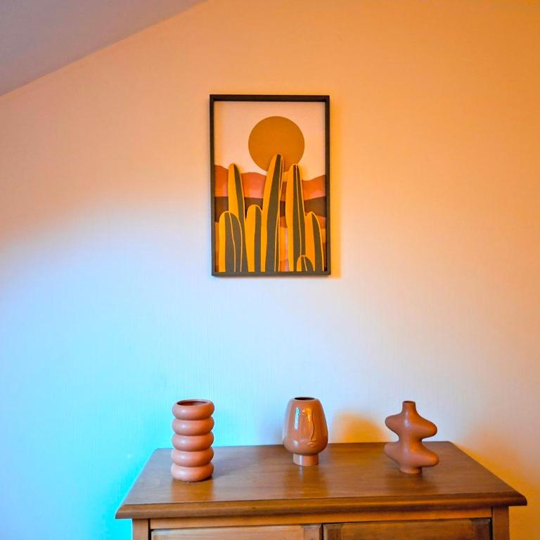 Duplex pour 2-4 personnes à Monflanquin - Piscine - Terrasse - Parking - Campagne - Lot-et-Garonne - draps inclus - Casa Vacanze - 10