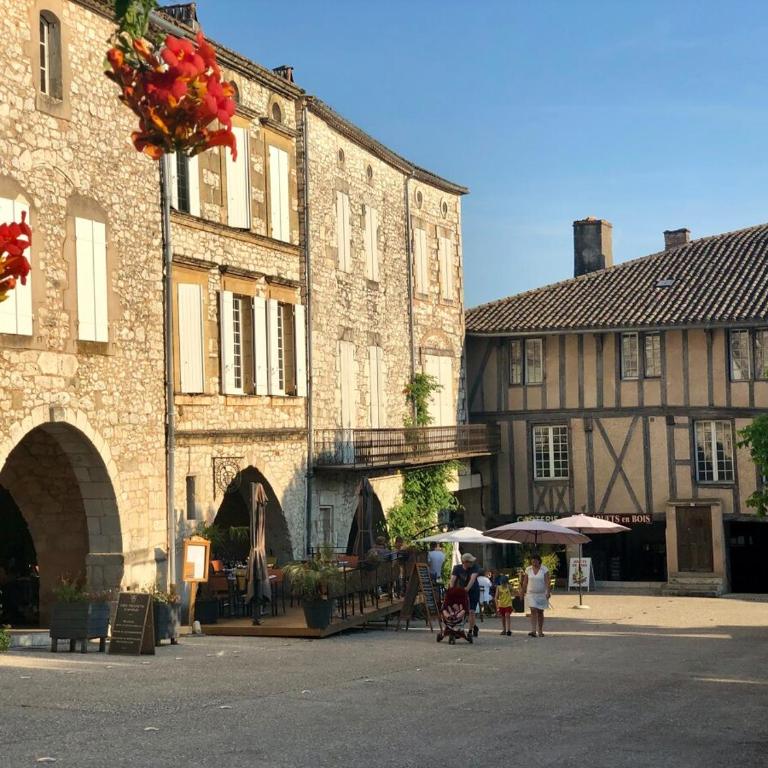 Duplex pour 2-4 personnes à Monflanquin - Piscine - Terrasse - Parking - Campagne - Lot-et-Garonne - draps inclus - Casa Vacanze - 15