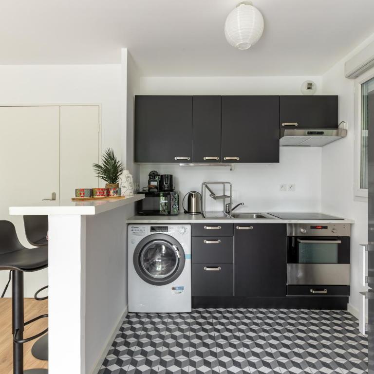 Sublime appartement terrasse stade de France 6P - Apartment mit 2 Schlafzimmern - 16