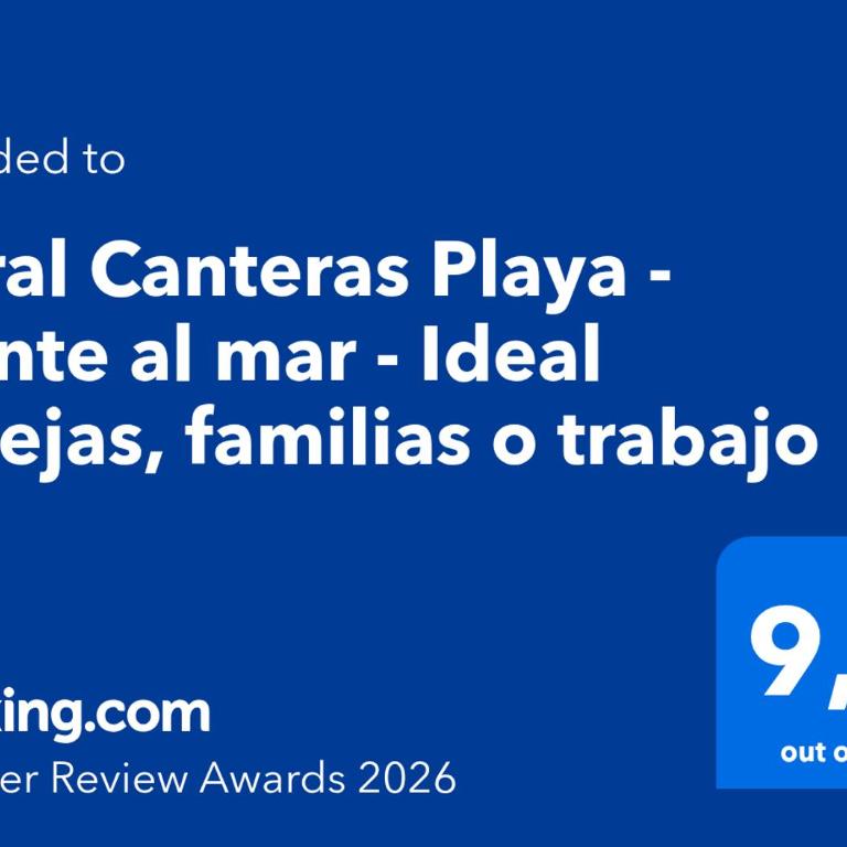 Coral Canteras Playa - Frente al mar - Ideal parejas, familias o trabajo - Apartamento de 2 dormitorios - 3