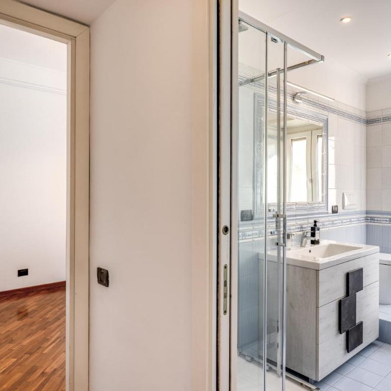 White Vatican Apartment - Two-Bedroom Apartment with Balcony - 28