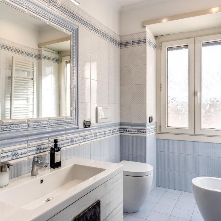 White Vatican Apartment - Two-Bedroom Apartment with Balcony - 21