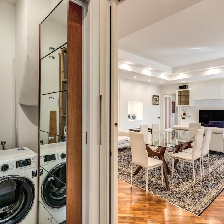 White Vatican Apartment - Two-Bedroom Apartment with Balcony - 33