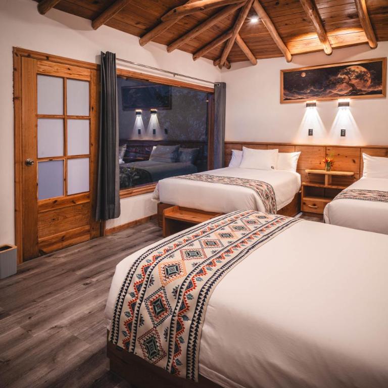 Tara Vegan Lodge - Sacred Valley - Triple Room with Mountain View - 3