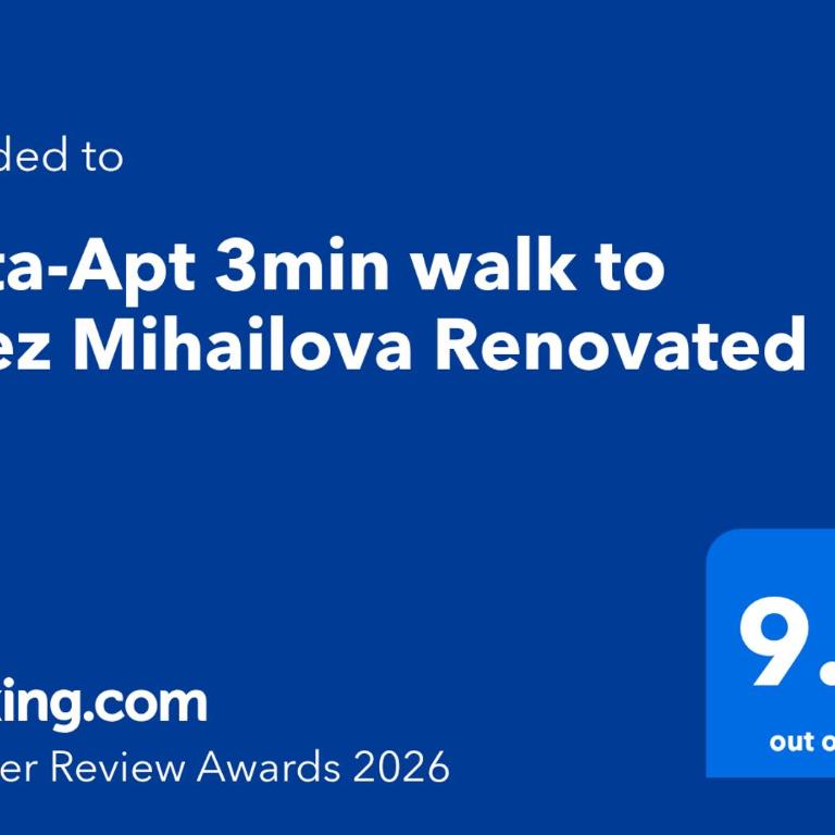 Insta-Apt 3min walk to Knez Mihailova Renovated - Apartman sa 1 Spavaćom Sobom - 9