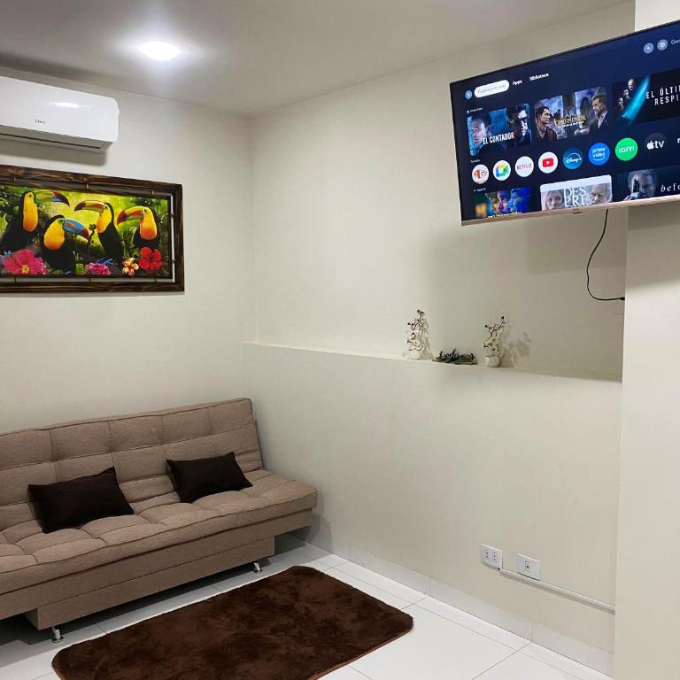 Elegante Departamento Céntrico con Piscina, Terraza y Seguridad 24 7 - One-Bedroom Apartment - 9