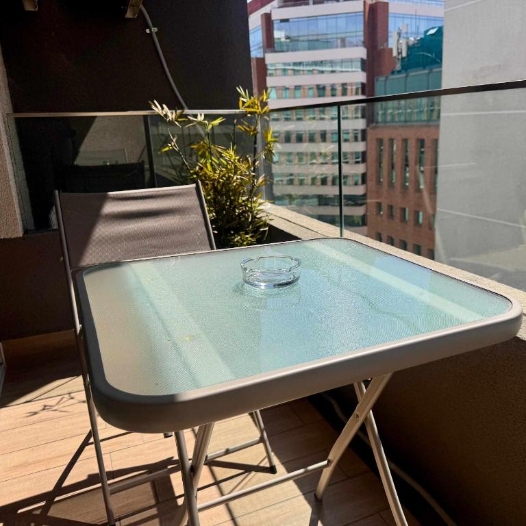 Comodo con aire acondicionado y estacionamiento - Apartment - 10