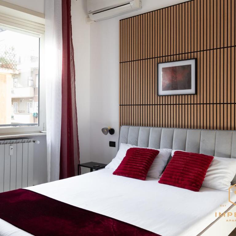 Teano Apt - 10min to Colosseo, 100mt to metro, A-C, 2 Bedrooms - Apartment mit 2 Schlafzimmern - 9