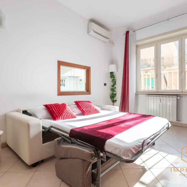 Teano Apt - 10min to Colosseo, 100mt to metro, A-C, 2 Bedrooms - Apartment mit 2 Schlafzimmern - 21
