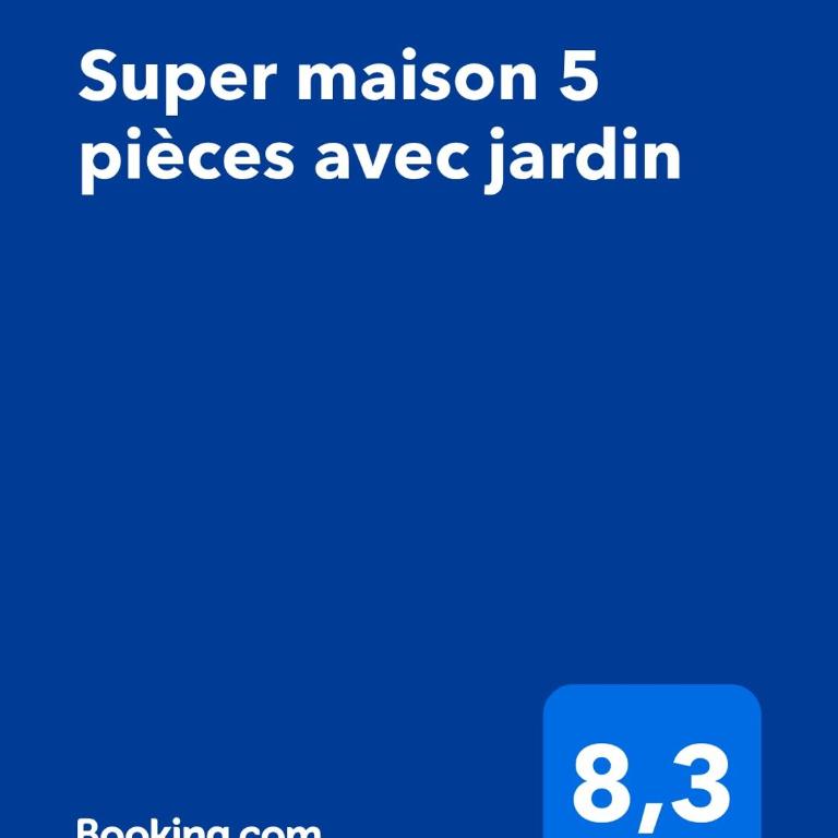 Super maison 5 pièces avec jardin - Villa de 3 dormitorios - 57