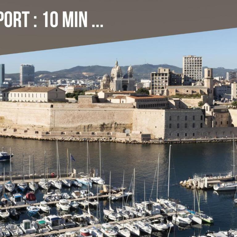 Appartement Marseille vu sur la Major - Appartement 1 Chambre - 16