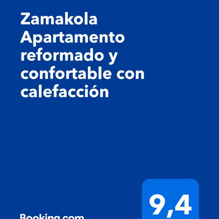 Zamakola Apartamento reformado y confortable con calefacción - Two-Bedroom Apartment - 4