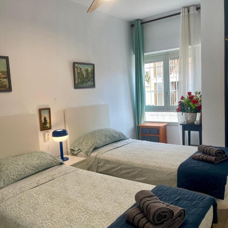 Alma de Lisa - 1 min Playa - 3 Hab - Balcón - 1 min Beach - Apartamento de 3 dormitorios con balcón - 10