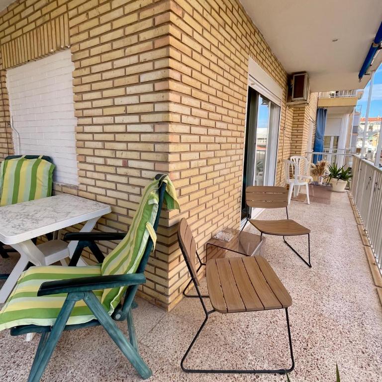 Alma de Lisa - 1 min Playa - 3 Hab - Balcón - 1 min Beach - Apartamento de 3 dormitorios con balcón - 6