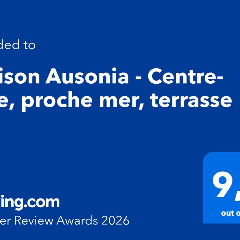 Maison Ausonia - Centre-ville, proche mer, terrasse - Apartment mit 1 Schlafzimmer - 24