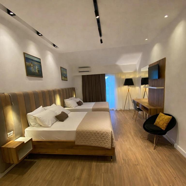 Resort Comfort - Long Beach - Četvorokrevetna Soba sa Pogledom na Vrt - 1