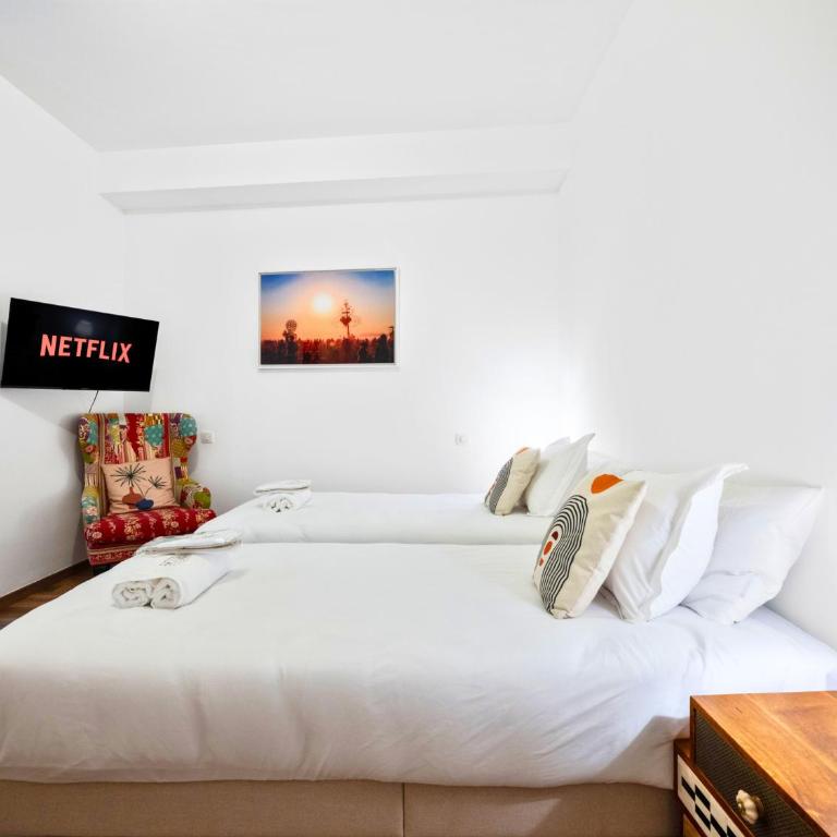 Le Corner - Beach 15 min - Ideal couples or groups - Air conditionner - Near events - Quiet - Premium services - Appartement 3 Chambres - 14