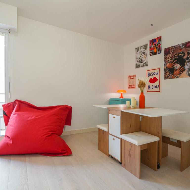 Magnifique studio avec terrasse a 2 pas de Monaco - Appartement 1 Chambre - 6