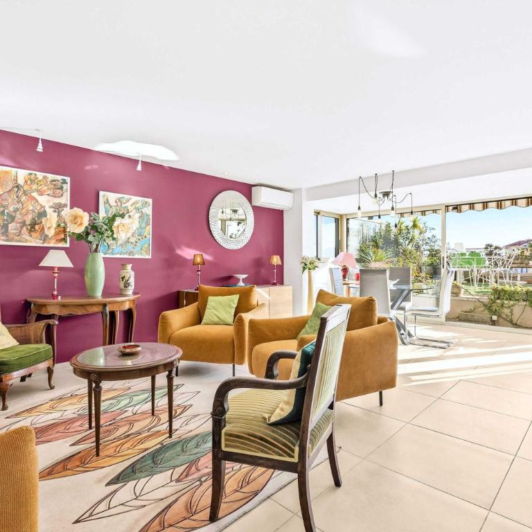 Jardin Suquet - Appartement panoramique Grande terrasse vue sur mer & Palais - Apartment - 2