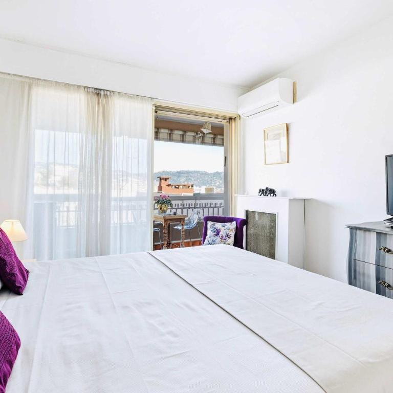 Jardin Suquet - Appartement panoramique Grande terrasse vue sur mer & Palais - Apartment - 16