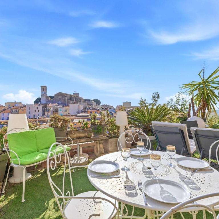 Jardin Suquet - Appartement panoramique Grande terrasse vue sur mer & Palais - Apartment - 47